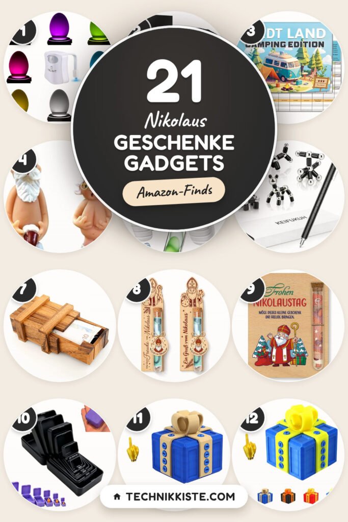 Nikolaus Geschenke Gadgets: 21 Amazon-Finds, die sofort Freude machen