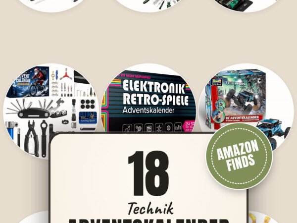 Technik Adventskalender 2026: 18 Amazon-Finds, die sich wirklich lohnen