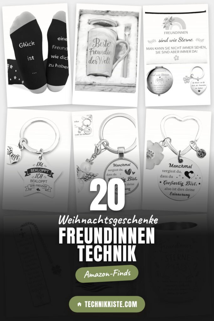 Weihnachtsgeschenke Freundinnen Technik: 20 Amazon-Finds