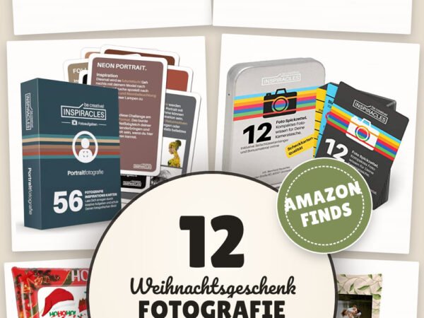 Weihnachtsgeschenk Fotografie Zubehör Ideen: 12 Amazon-Finds