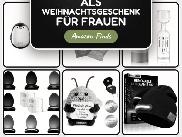 Gadgets als Weihnachtsgeschenk für Frauen: 15 Amazon-Finds