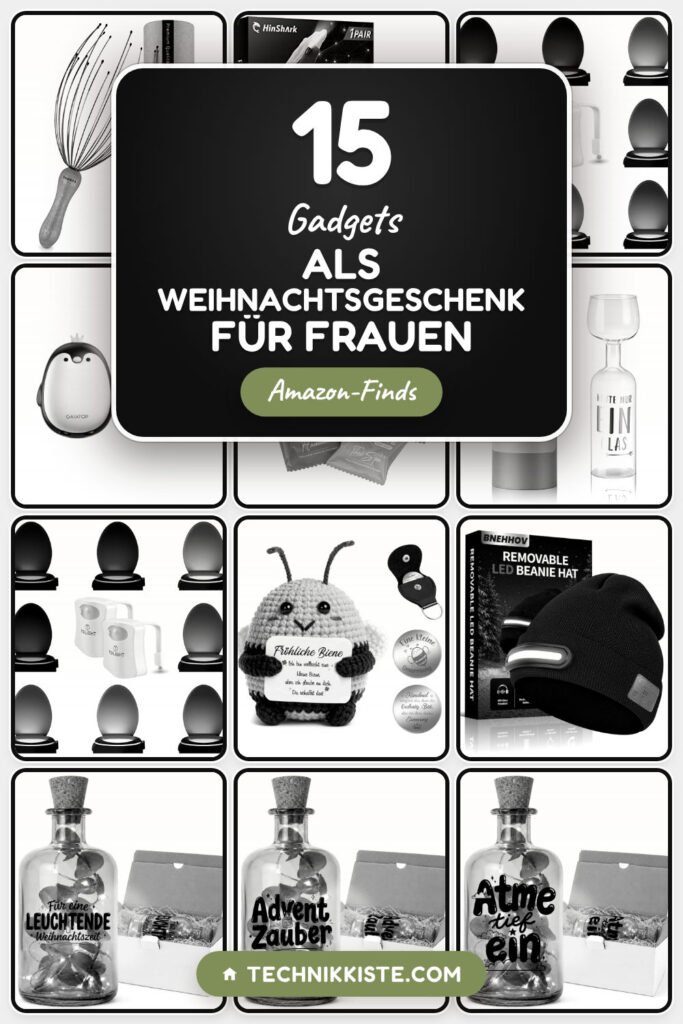 Gadgets als Weihnachtsgeschenk für Frauen: 15 Amazon-Finds