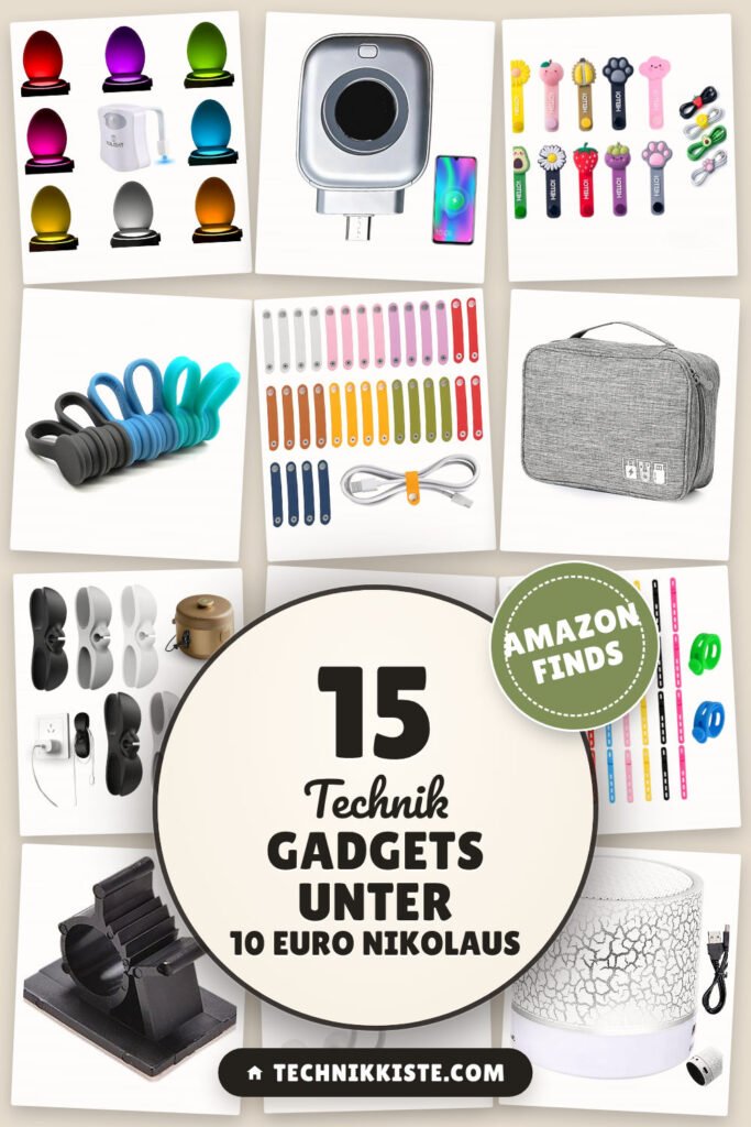 Technik Gadgets unter 10 Euro Nikolaus: 15 Amazon-Finds