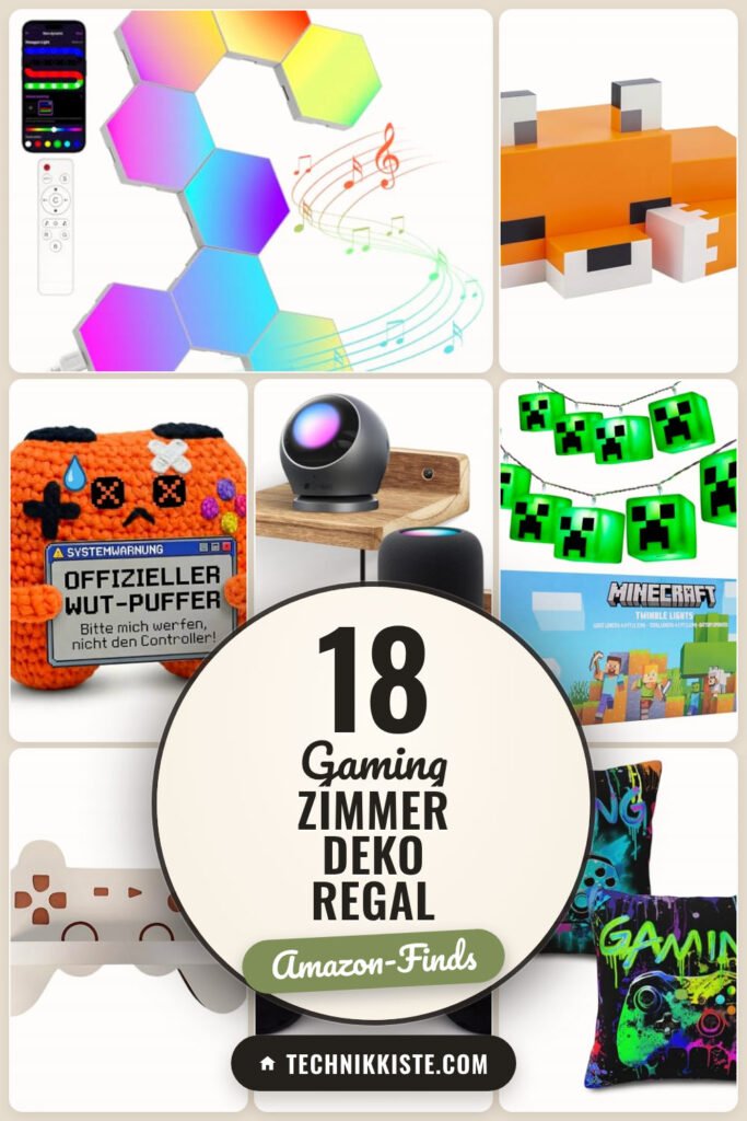 Gaming Zimmer Deko Regal: 18 Amazon-Finds, die du lieben wirst