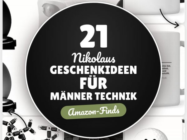 Nikolaus Geschenkideen für Männer Technik: 21 Amazon-Finds