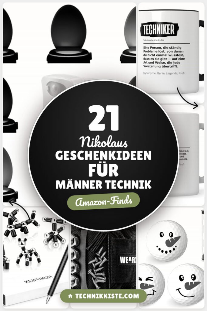 Nikolaus Geschenkideen für Männer Technik: 21 Amazon-Finds