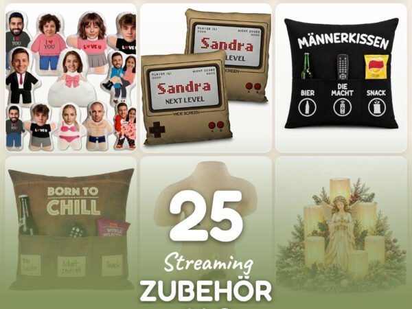 Streaming Zubehör als Weihnachtsgeschenk: 25 Amazon-Finds