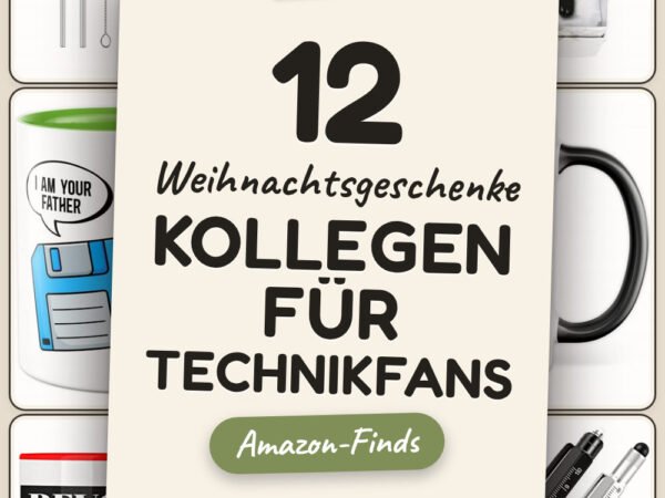 Weihnachtsgeschenke Kollegen für Technikfans: 12 Amazon-Finds