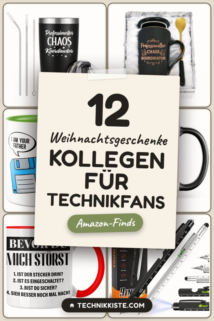 Weihnachtsgeschenke Kollegen für Technikfans: 12 Amazon-Finds