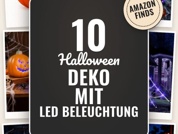 Halloween Deko mit LED Beleuchtung: 10 Amazon-Finds