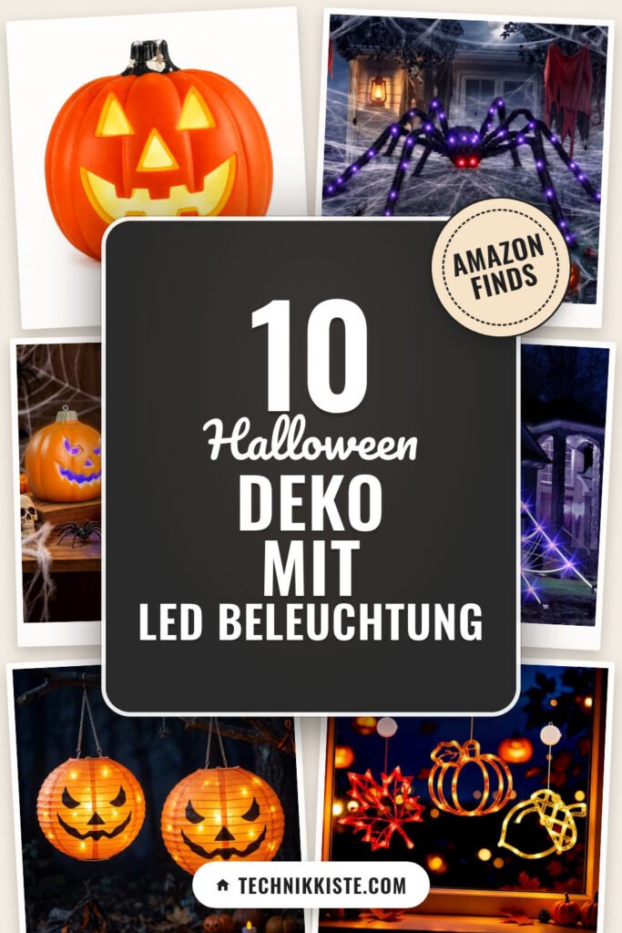 Halloween Deko mit LED Beleuchtung: 10 Amazon-Finds