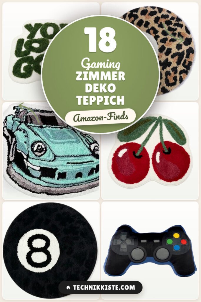 Gaming Zimmer Deko Teppich: 18 Amazon-Finds, die sofort Freude machen