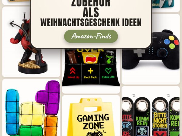 Gaming Zubehör als Weihnachtsgeschenk Ideen: 25 Amazon-Finds