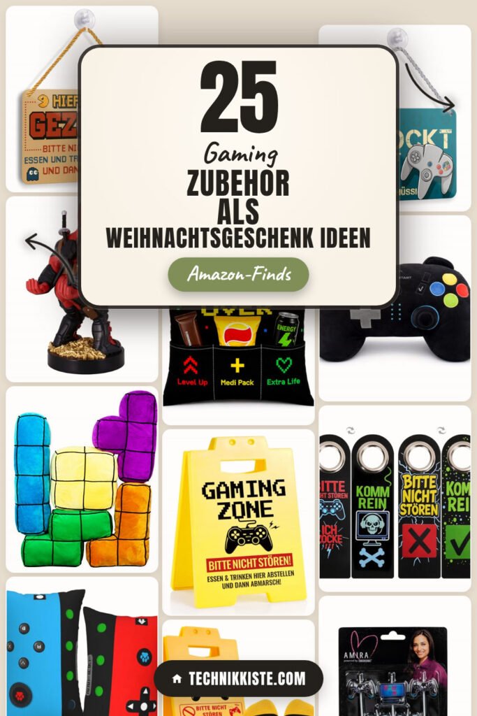 Gaming Zubehör als Weihnachtsgeschenk Ideen: 25 Amazon-Finds