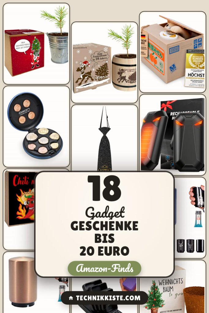 Gadget Geschenke bis 20 Euro: 18 Amazon-Finds, die jeden Cent wert sind