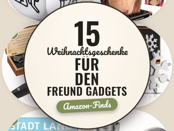 Weihnachtsgeschenke für den Freund Gadgets: 15 Amazon-Finds