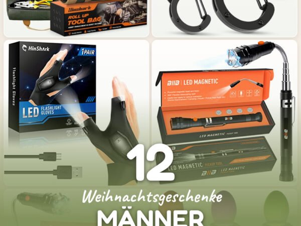 Weihnachtsgeschenke Männer Gadgets: 12 Amazon-Finds