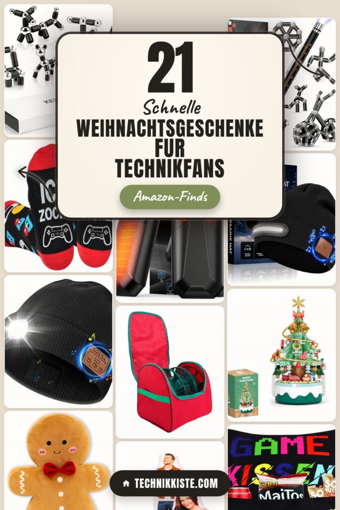 Schnelle Weihnachtsgeschenke für Technikfans: 21 Amazon-Finds