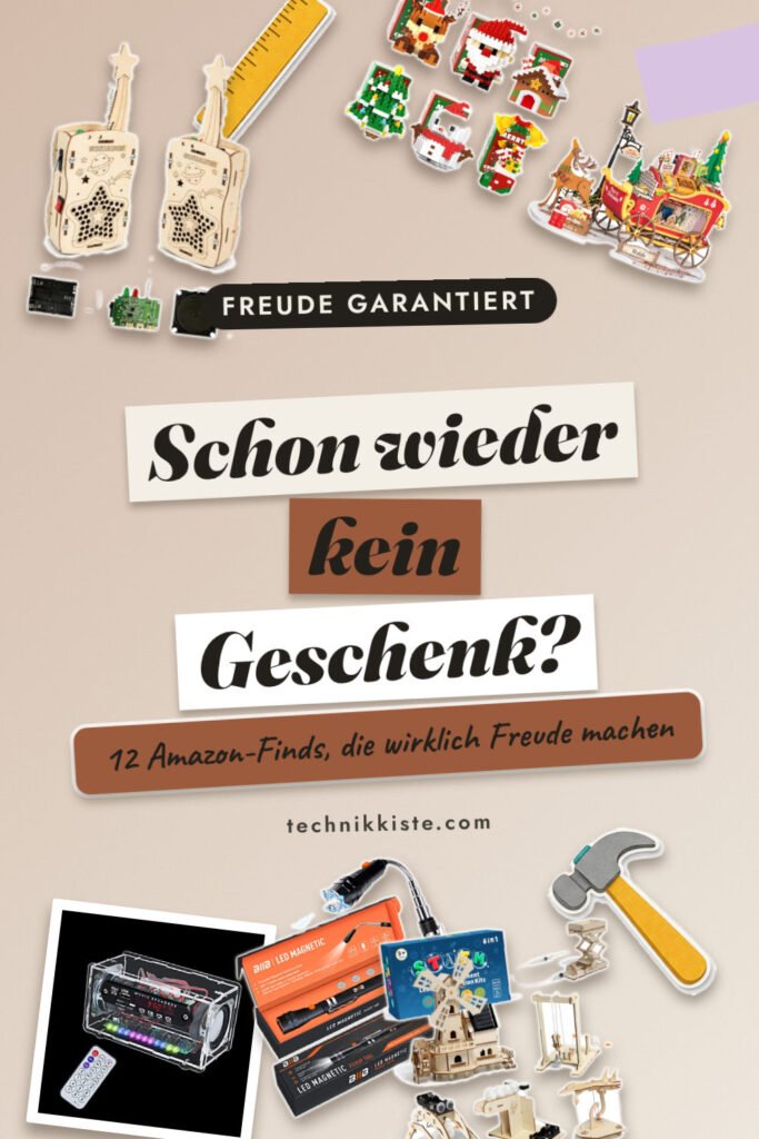 Weihnachten DIY Geschenke für Technikfans: 12 Amazon-Finds